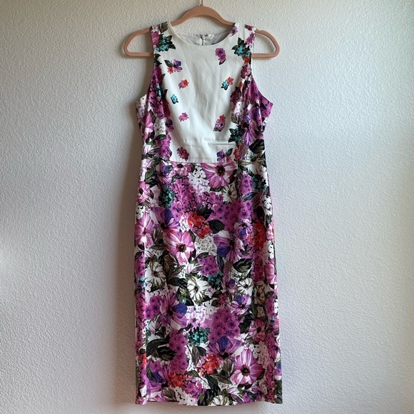 Maggy London Floral Dress - Picture 2 of 8